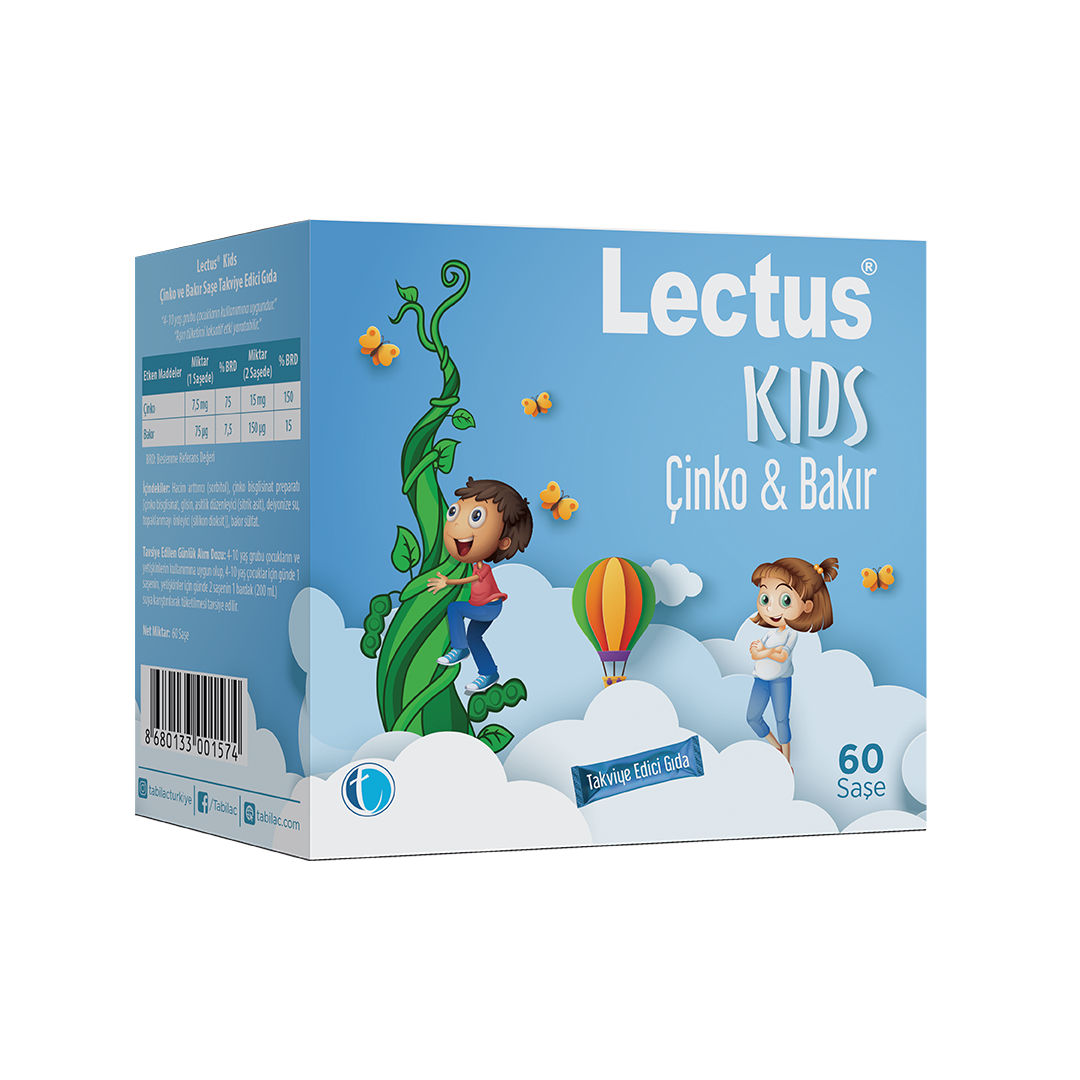 Lectus Kids Çinko&Bakır