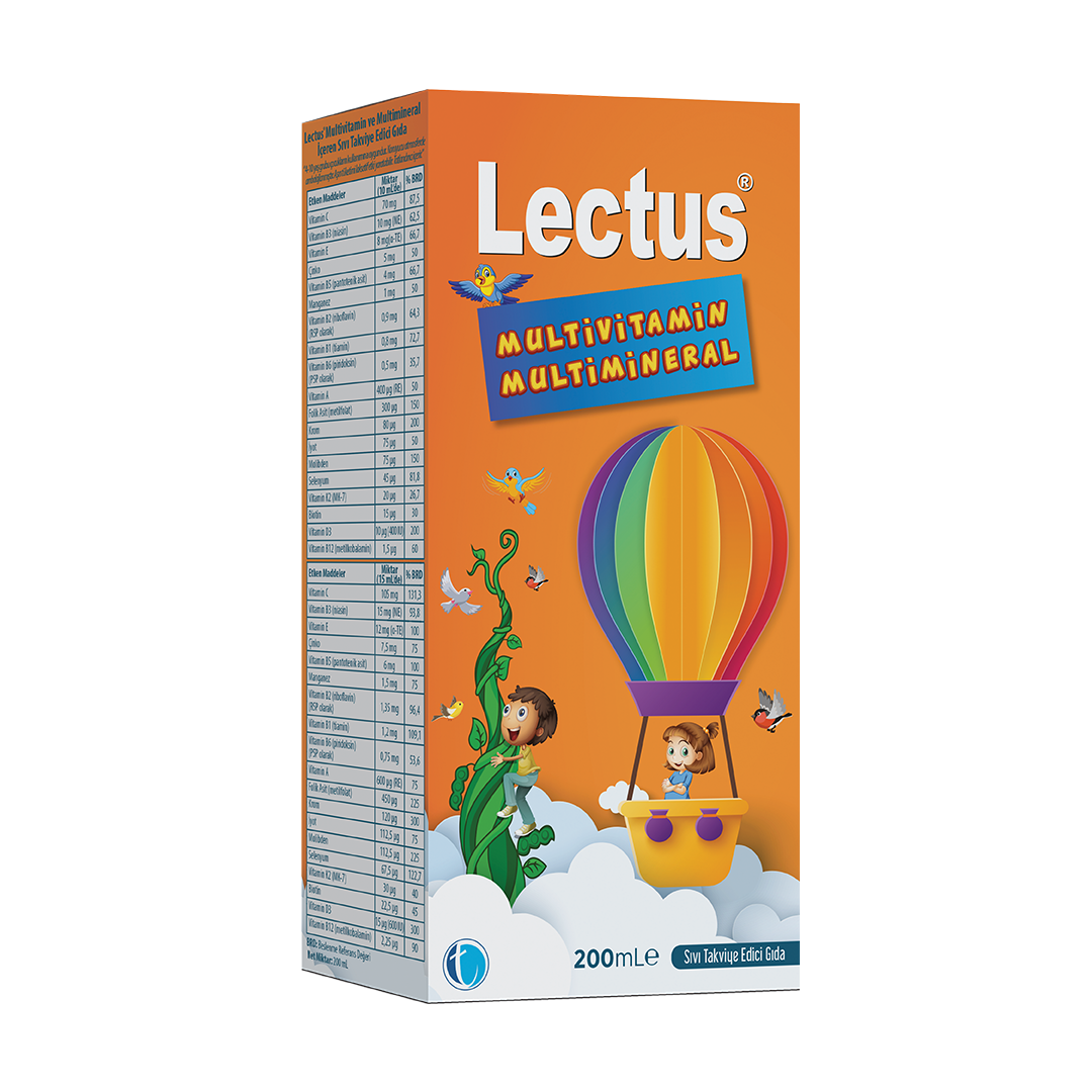 Lectus Multivitamin Multimineral Şurup