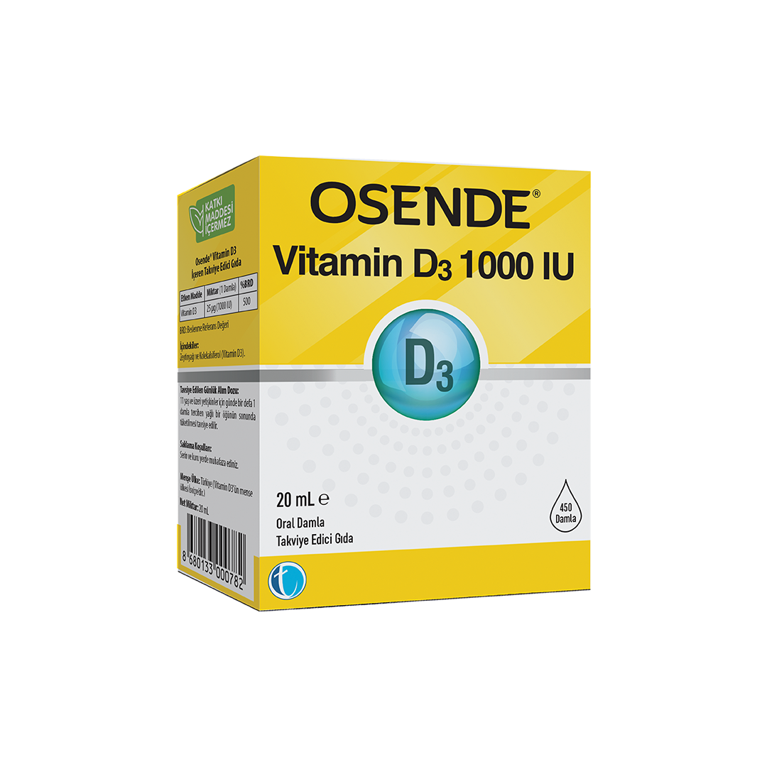 Osende D3 1000 IU Damla