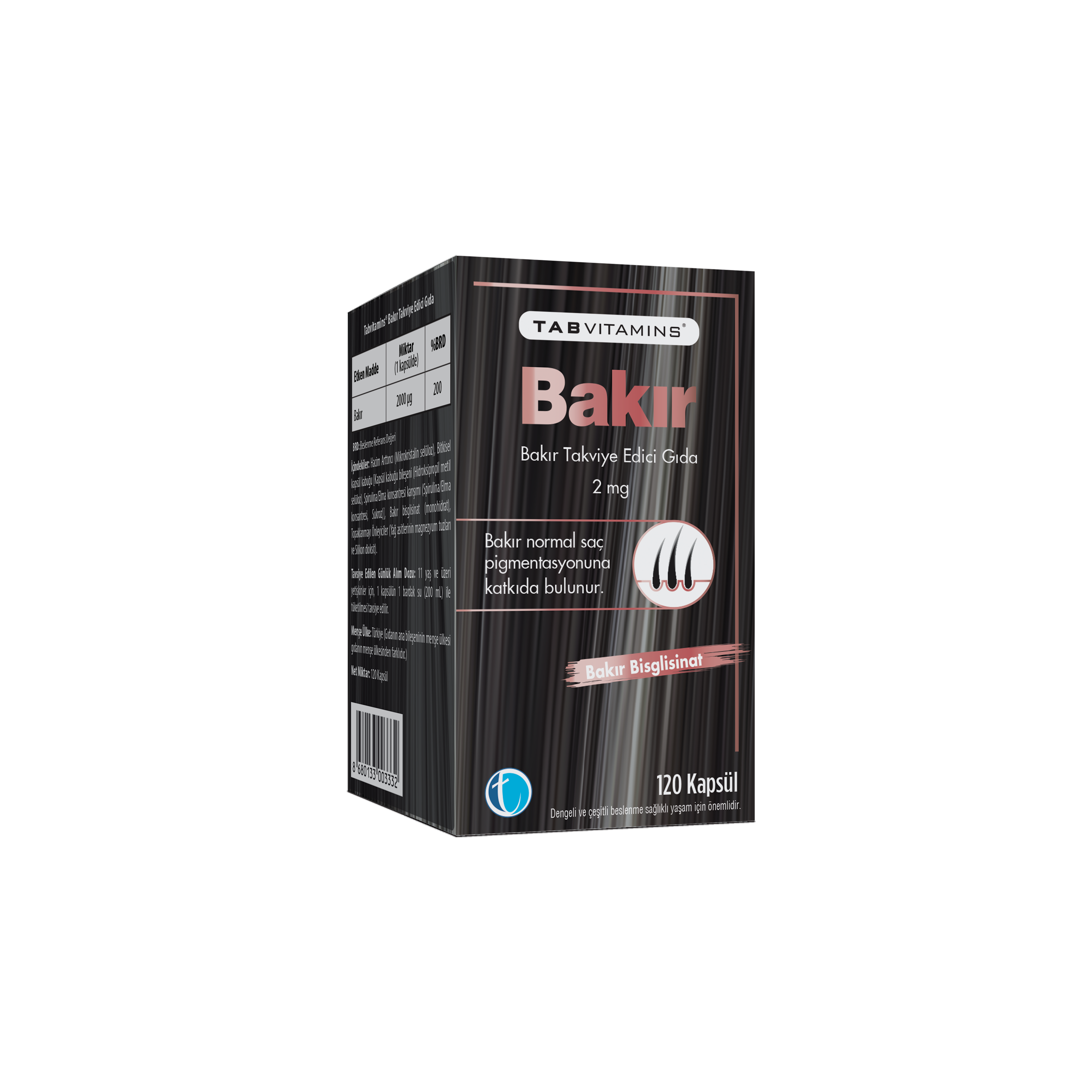 TABVITAMINS Bakır