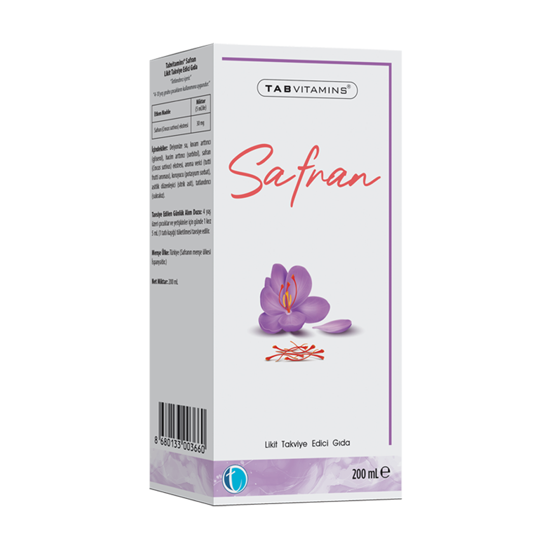 TABVITAMINS Safran Likit