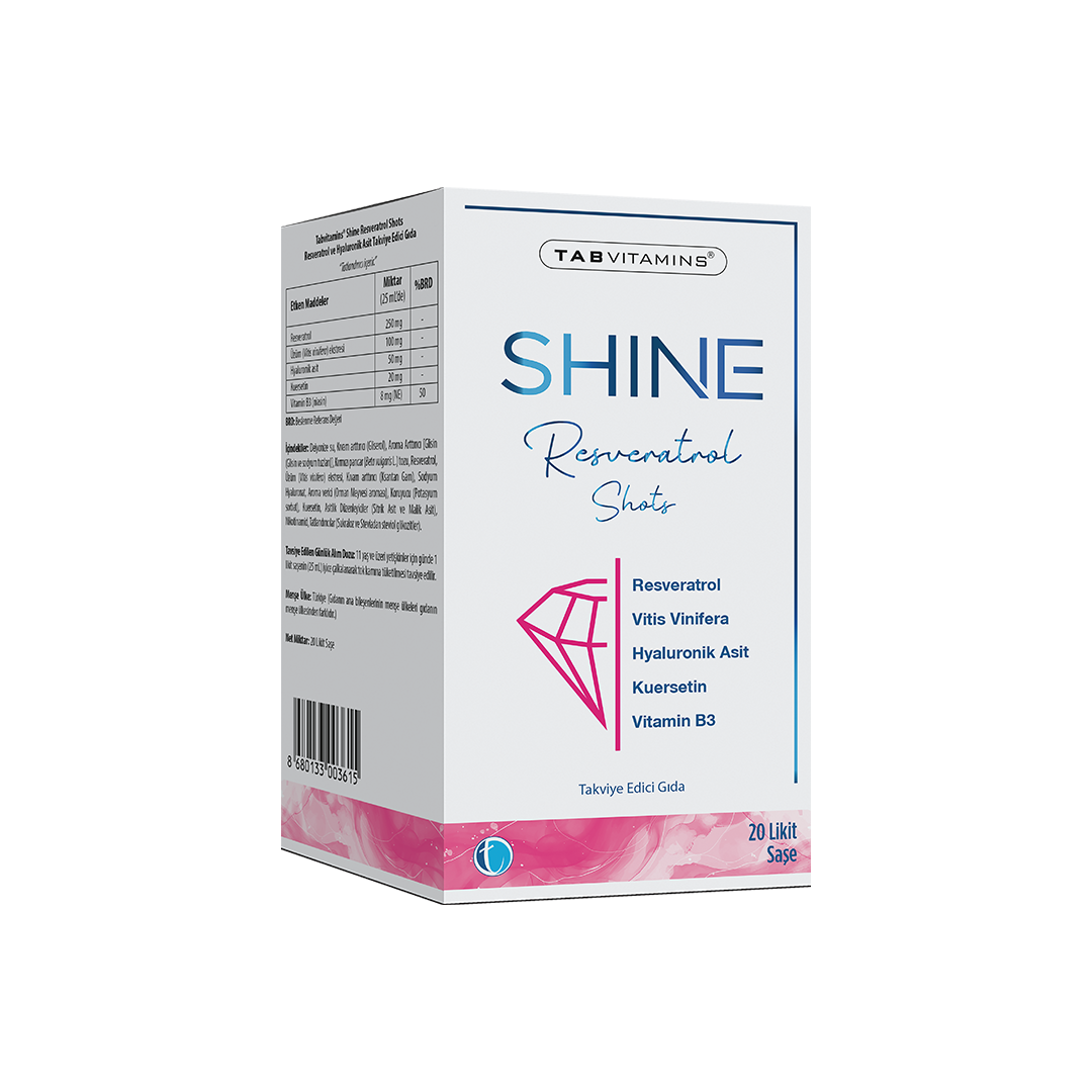 TABVITAMINS Shine Resveratrol Shot