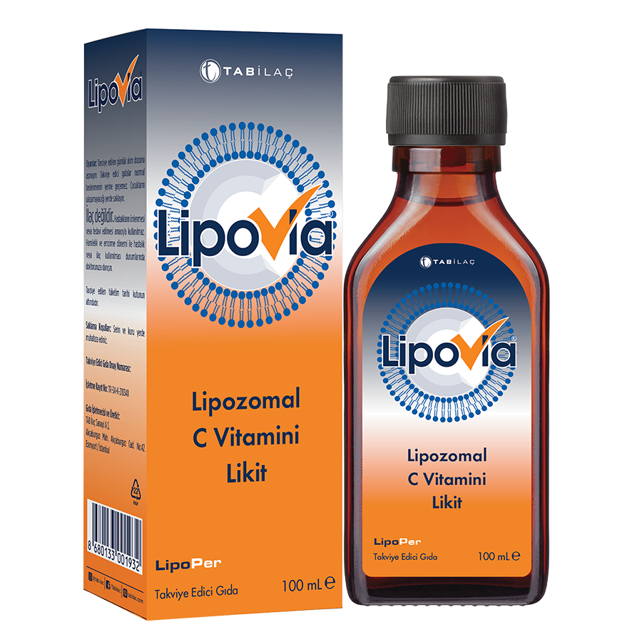 LipoVia Lipozomal C Vitamini Likit 