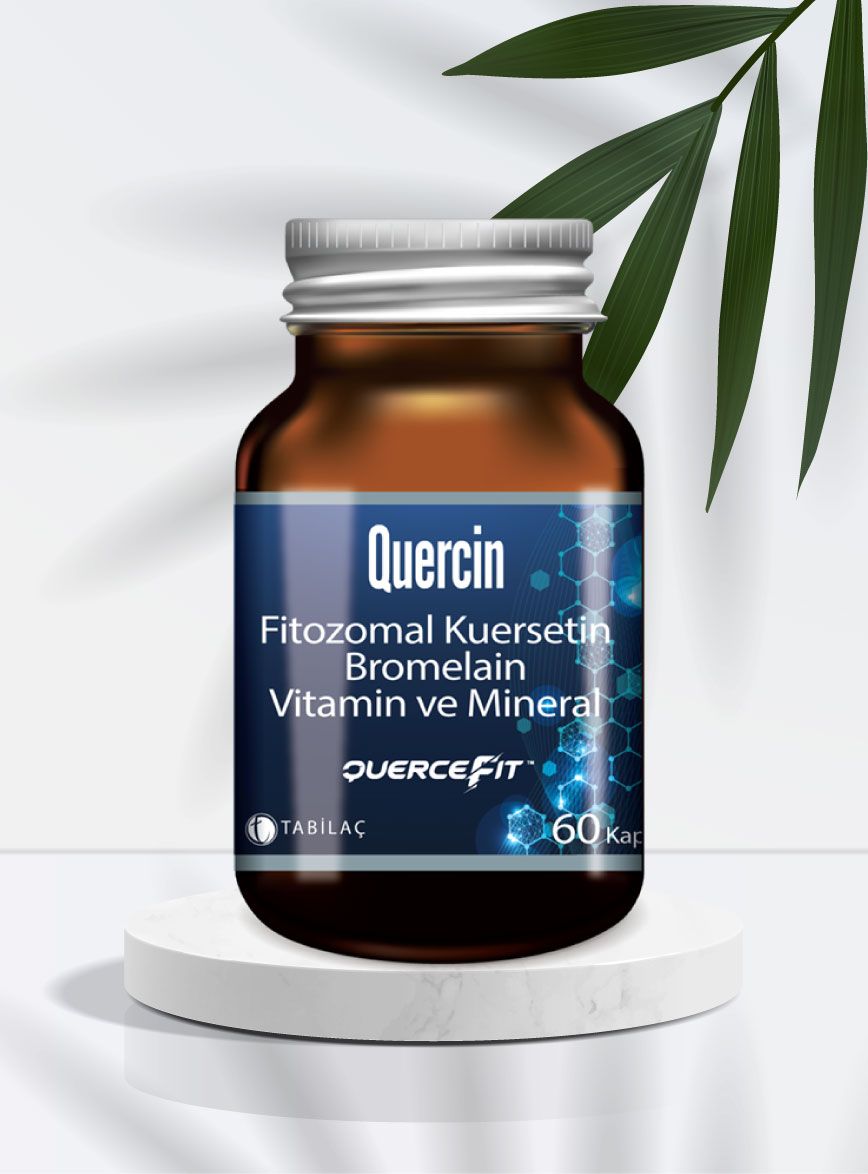 Quercin® Fitozomal Kuersetin Bromelain Vitamin ve Mineral